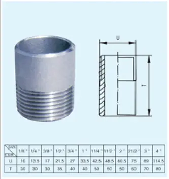 welded round nipple
